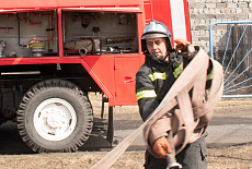 Открытие пожарного поста в г. Шелехов